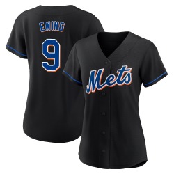 A.J. Ewing New York Mets Women's Replica 2022 Alternate Jersey - Black