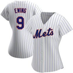 A.J. Ewing New York Mets Women's Replica Home Jersey - White