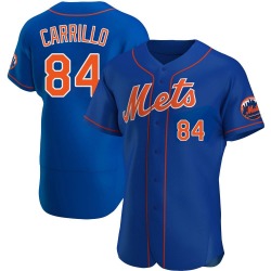 Alejandro Carrillo New York Mets Men's Authentic Alternate Jersey - Royal