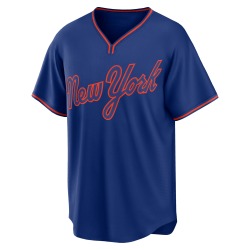 Austin Slater New York Mets Men's Replica Alternate 2 Jersey - Royal