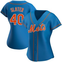 Austin Slater New York Mets Women's Authentic Alternate Jersey - Royal