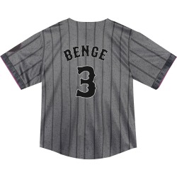 Carson Benge New York Mets Toddler Limited Graphite 2024 City Connect Jersey -