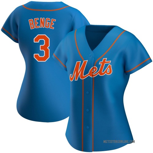 Carson Benge New York Mets Women's Authentic Alternate Jersey - Royal