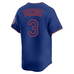Carson Benge New York Mets Youth Limited Alternate 2 Jersey - Royal