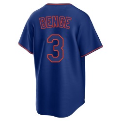 Carson Benge New York Mets Youth Replica Alternate 2 Jersey - Royal