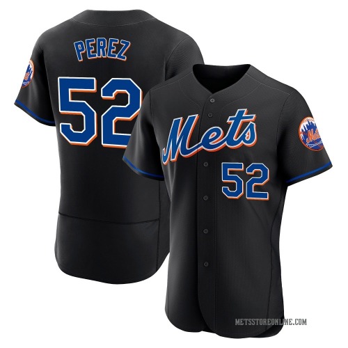 Cionel Perez New York Mets Men's Authentic 2022 Alternate Jersey - Black