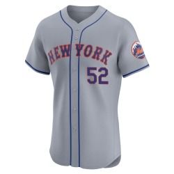 Cionel Perez New York Mets Men's Elite Road Jersey - Gray