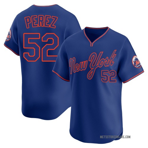 Cionel Perez New York Mets Men's Limited Alternate 2 Jersey - Royal