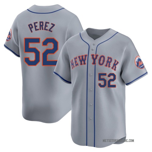Cionel Perez New York Mets Men's Limited Away Jersey - Gray