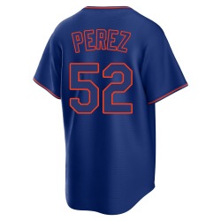 Cionel Perez New York Mets Men's Replica Alternate 2 Jersey - Royal