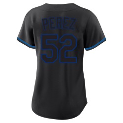 Cionel Perez New York Mets Women's Replica Fashion Jersey - Black