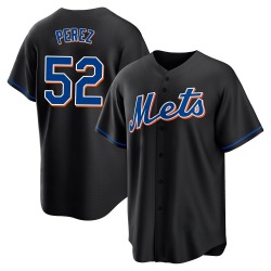 Cionel Perez New York Mets Youth Replica 2022 Alternate Jersey - Black