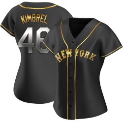 Craig Kimbrel New York Mets Women's Replica Alternate Jersey - Black Golden