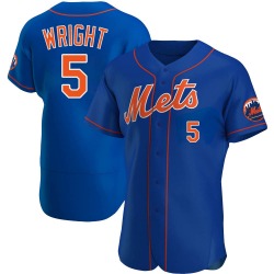David Wright New York Mets Men's Authentic Alternate Jersey - Royal