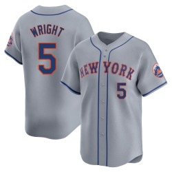 David Wright New York Mets Youth Limited Away Jersey - Gray