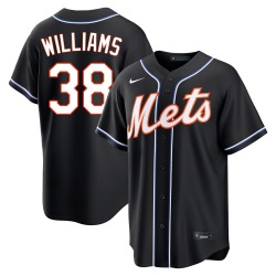 Devin Williams New York Mets Men's Replica Fashion Out Jersey - Black