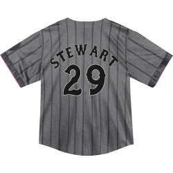 DJ Stewart New York Mets Toddler Limited Graphite 2024 City Connect Jersey -