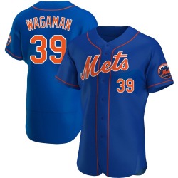 Eric Wagaman New York Mets Men's Authentic Alternate Jersey - Royal