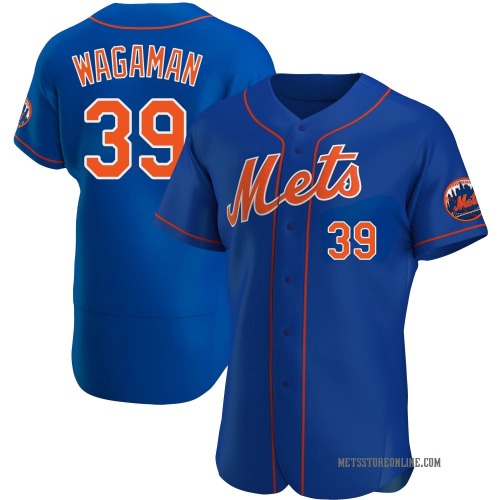 Eric Wagaman New York Mets Men's Authentic Alternate Jersey - Royal
