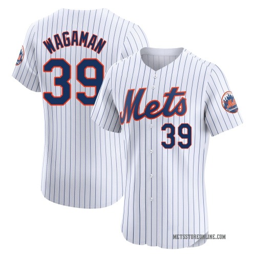 Eric Wagaman New York Mets Men's Elite Home Jersey - White