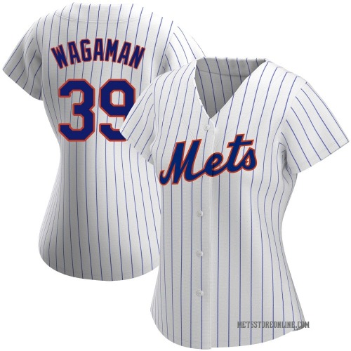 Eric Wagaman New York Mets Women's Authentic Home Jersey - White
