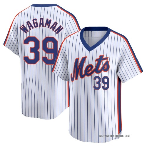 Eric Wagaman New York Mets Youth Limited Cooperstown Collection Jersey - White