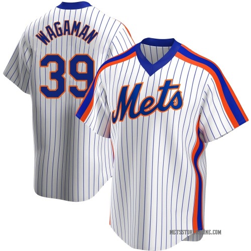 Eric Wagaman New York Mets Youth Replica Home Cooperstown Collection Jersey - White