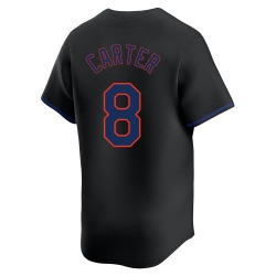 Gary Carter New York Mets Youth Limited Alternate Jersey - Black