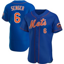 Hayden Senger New York Mets Men's Authentic Alternate Jersey - Royal