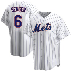 Hayden Senger New York Mets Youth Replica Home Jersey - White