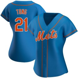 Jonah Tong New York Mets Women's Replica Alternate Jersey - Royal