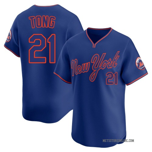 Jonah Tong New York Mets Youth Limited Alternate 2 Jersey - Royal