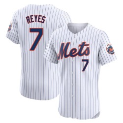 Jose Reyes New York Mets Men's Elite Home Jersey - White