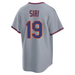 Jose Siri New York Mets Men's Replica Away 2.0 Jersey - Gray