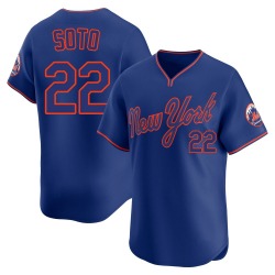 Juan Soto New York Mets Men's Limited Alternate 2 Jersey - Royal