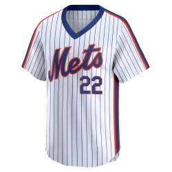 Juan Soto New York Mets Men's Limited Cooperstown Collection Jersey - White