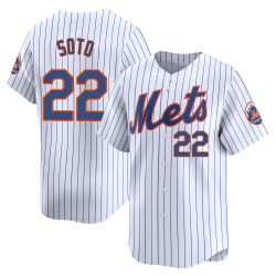 Juan Soto New York Mets Men's Limited Home Jersey - White