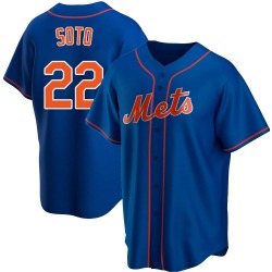 Juan Soto New York Mets Men's Replica Alternate Jersey - Royal