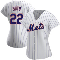 Juan Soto New York Mets Women's Authentic Home Jersey - White