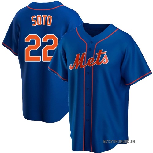 Juan Soto New York Mets Youth Replica Alternate Jersey - Royal