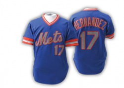 Keith Hernandez New York Mets Men's Authentic Throwback Jersey - Blue