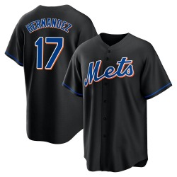 Keith Hernandez New York Mets Men's Replica 2022 Alternate Jersey - Black