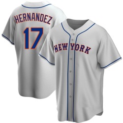 Keith Hernandez New York Mets Youth Replica Road Jersey - Gray