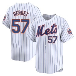 Kevin Herget New York Mets Youth Limited Home Jersey - White