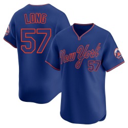 Kevin Long New York Mets Men's Limited Alternate 2 Jersey - Royal