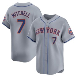 Kevin Mitchell New York Mets Men's Limited Away Jersey - Gray