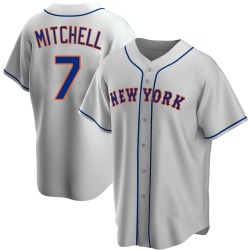 Kevin Mitchell New York Mets Men's Replica Road Jersey - Gray