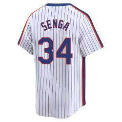 Kodai Senga New York Mets Youth Limited Cooperstown Collection Jersey - White