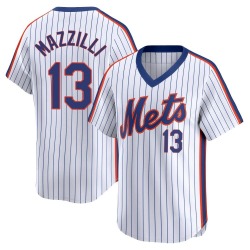 Lee Mazzilli New York Mets Men's Limited Cooperstown Collection Jersey - White