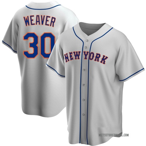 Luke Weaver New York Mets Youth Replica Road Jersey - Gray